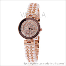 VAGULA bijuterias pulseira com relógio (Hlb15664)